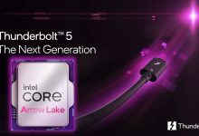 پلتفرم CPU دسکتاپ Intel Arrow Lake با Thunderbolt 5 “Barlow Ridge” تا حداکثر 120 گیگابیت بر ثانیه پهنای باند