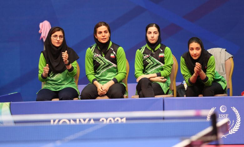 گروه سخت دختران پینگ‌پنگ ایران در قهرمانی جهان؛ “می‌خواهیم بهتر از قبل باشیم”