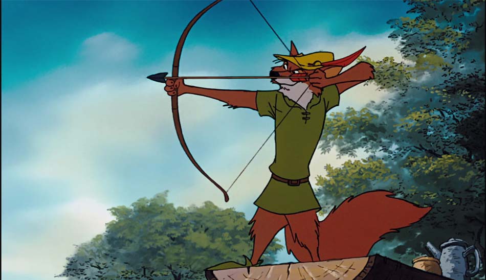 «رابین هود» (Robin Hood) - بهترین انیمیشن پرنسس های دیزنی / بهترین انیمیشن های دیزنی