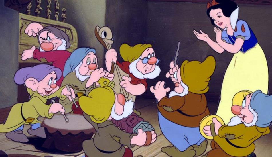 «سفید برفی و هفت کوتوله» (Snow White and the Seven Dwarfs) - انیمیشن های دیزنی پرنسسی