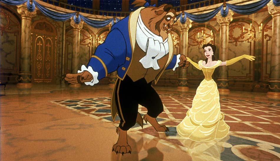 «دیو و دلبر» (Beauty and the Beast) - برترین انیمیشن های والت دیزنی / بهترین انیمیشن های دیزنی