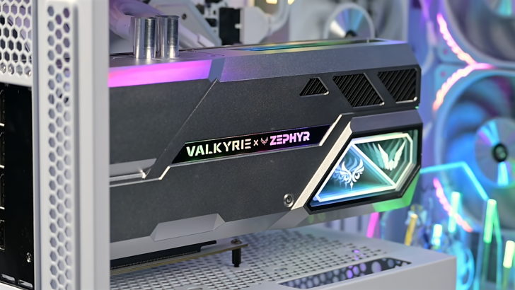 ZEPHYR از نسخه محدود GeForce RTX 4080 SUPER VALKYRIE GPU: خنک کننده AIO 240 میلی متری، PCB ممتاز و طراحی رونمایی کرد