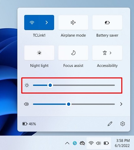 تنظیم نور لپ تاپ / كم كردن نور صفحه لپ تاپ