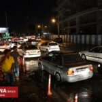 بارش باران و احتمال طوفان لحظه‌ای در تهران