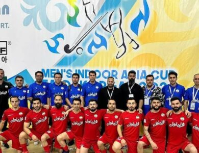 تیم ملی هاکی سالنی ایران قهرمان آسیا شد