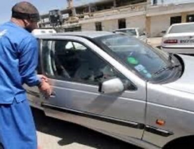دستگیری سارق خودرو در یزد
