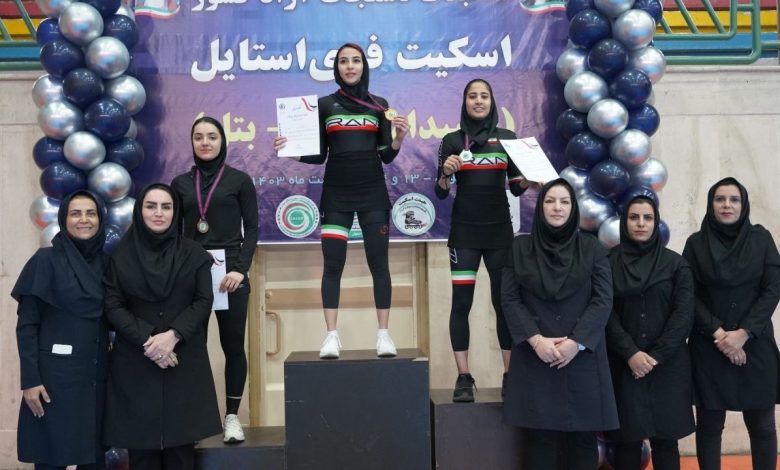 قهرمانی همراه با رکوردشکنی ترانه احمدی در اسکیت فری استایل