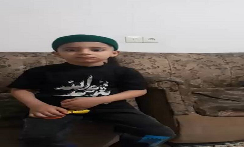 مداحی به زبان کودکانه در رثای رئیس جمهور شهید توسط کودک ۴ ساله + فیلم
