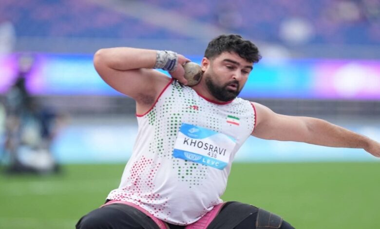 پارادوومیدانی قهرمانی جهان/ خسروی چهارمین طلایی ایران شد