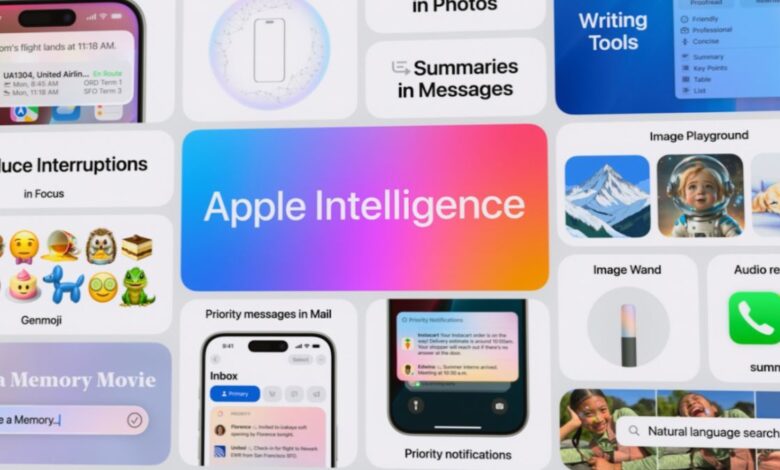 Apple Intelligence برای iPhone، iPad و Mac اعلام کرد: سیری بهبود یافته، Genmoji و موارد دیگر