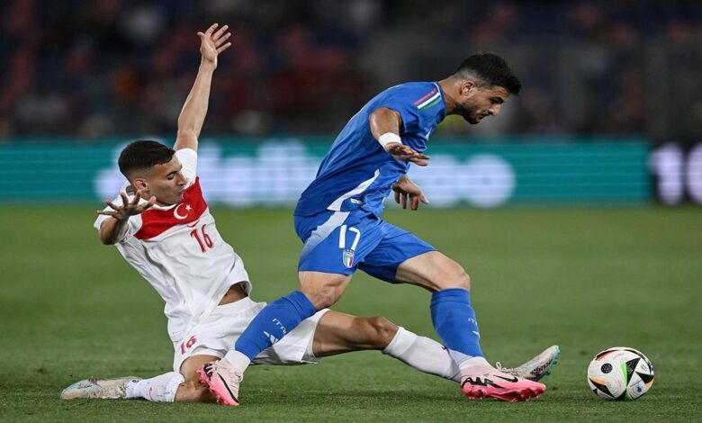 ایتالیا ۰ – ۰ ترکیه/ زنگ خطر برای مدافع عنوان قهرمانی یورو با نمایشی کسل کننده