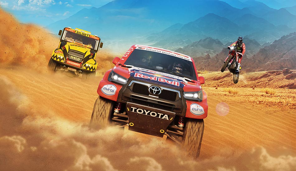 5. بازی Dakar Desert Rally بهترین بازی ماشین برای کامپیوتر 2022 