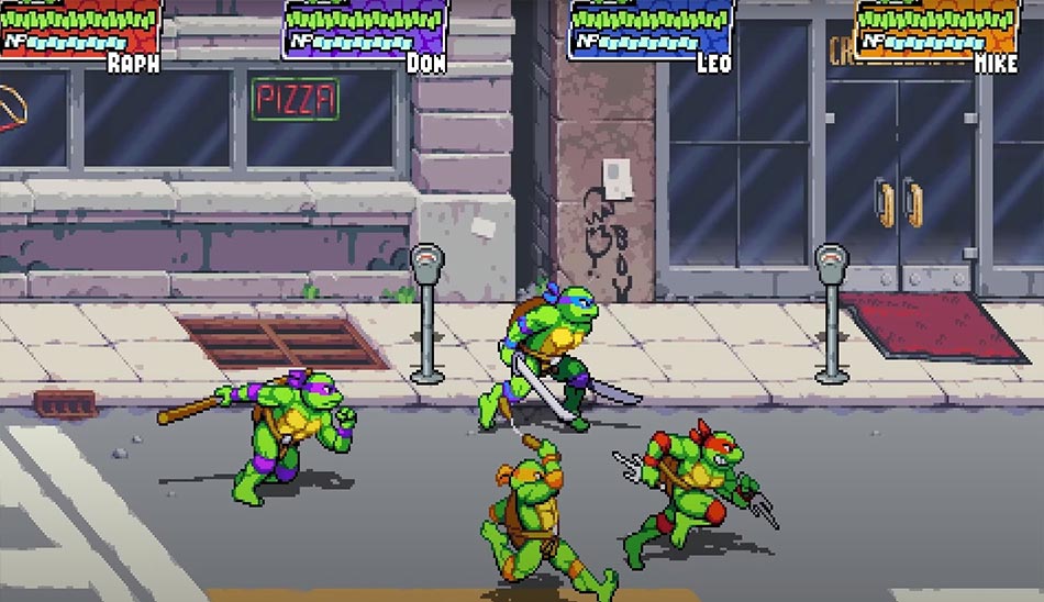 بازی کمیک بوکی Teenage Mutant Ninja Turtles: Turtles in Time
