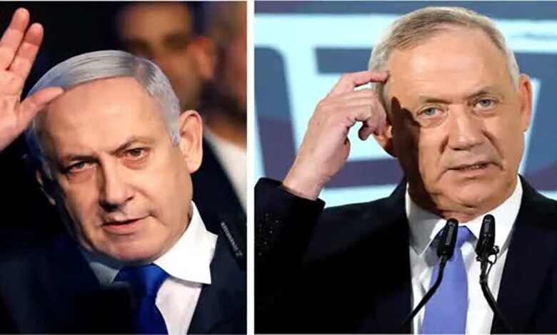 حماس: گانتز و نتانیاهو هر ۲ آدمکش هستند