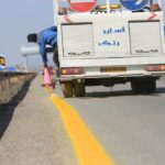 خط کشی ۲۸۰ کیلومتر از راه‌های استان قزوین