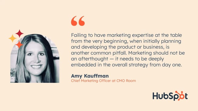 Amy Kauffman, chief marketing officer at CMO Room, stresses the importance of marketing in business development planning.