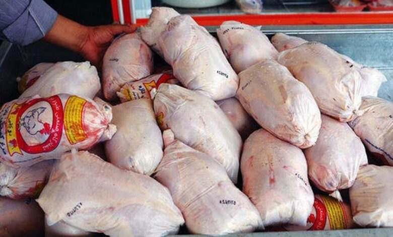 صادرات ۴ هزار تن مرغ طی سه ماه