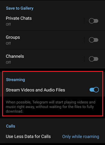چگونه دانلود خودکار تلگرام را ببندیم در ایفون 