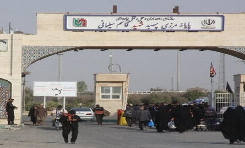ورود ۵۰۰۰ زائر به مرز مهران در شبانه روز گذشته