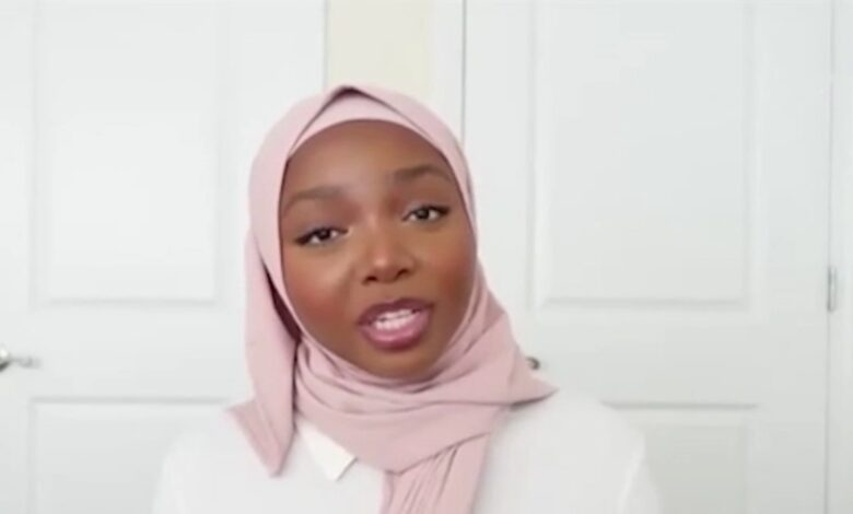 پاسخ یک دختر آمریکایی به سوالاتی درباره حجاب + فیلم