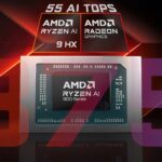 AMD از APU Ryzen AI 9 HX 375 “Strix”، قدرتمندترین SOC AI جهان با 55 NPU برتر رونمایی کرد.
