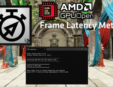 AMD از زمان تأخیر سنج فریم، ابزار کاربردی که برای اندازه‌گیری و بهینه‌سازی تأخیر ورودی با پشتیبانی از همه پردازنده‌های گرافیکی طراحی شده است، رونمایی کرد.