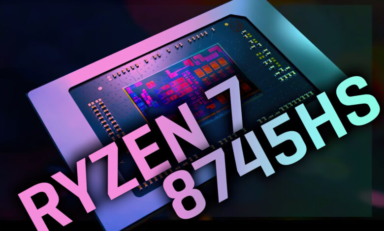 AMD Ryzen 7 8745H/HS “Zen 4” APU راه اندازی شد: Hawk Point Minus The AI ​​NPU