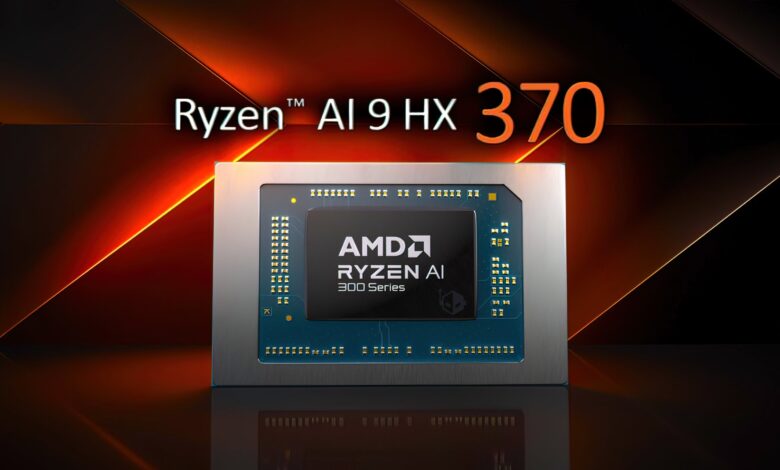 AMD Ryzen AI 9 HX 370 12-core “Strix” APU 46٪ سریعتر از Ryzen 9 8945HS و 38٪ سریعتر از Core Ultra 9 185H است.