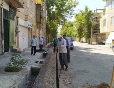 آغاز عملیات اجرایی پروژه توسعه FTTH در خیابان بوعلی شهرستان خرم آباد