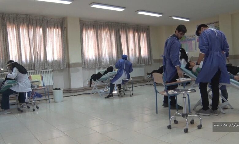ارائه خدمات درمانی رایگان به عزاداران حسینی نوش آباد