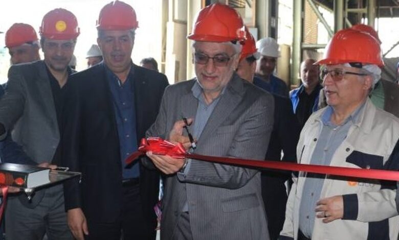 افتتاح بزرگترین کوره عملیات حرارتی مجتمع صنعتی اسفراین