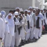 بازگشت آخرین کاروان حجاج افغانستانی از سرزمین وحی