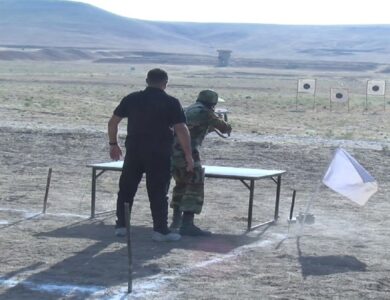 برگزاری مسابقات سنجش آمادگی جسمانی و رزمی ارتش در مراغه