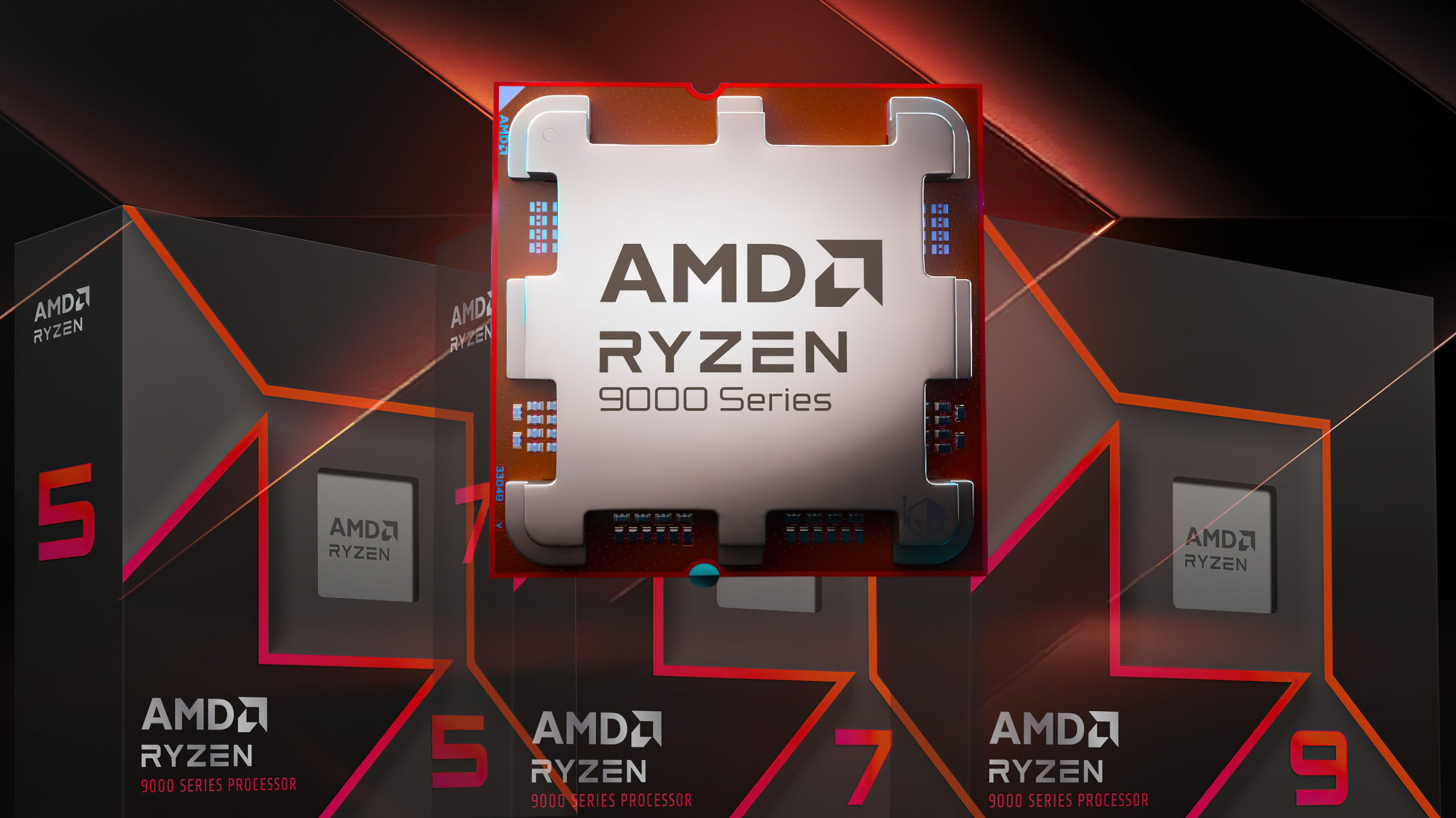 خرده‌فروش فرانسوی پردازنده‌های AMD “Zen 5” را فهرست می‌کند: Ryzen 5 9600X با قیمت 350.60 یورو، Ryzen 7 9700X با قیمت 454.13 یورو، Ryzen 9 9900X با قیمت 567.42 یورو.