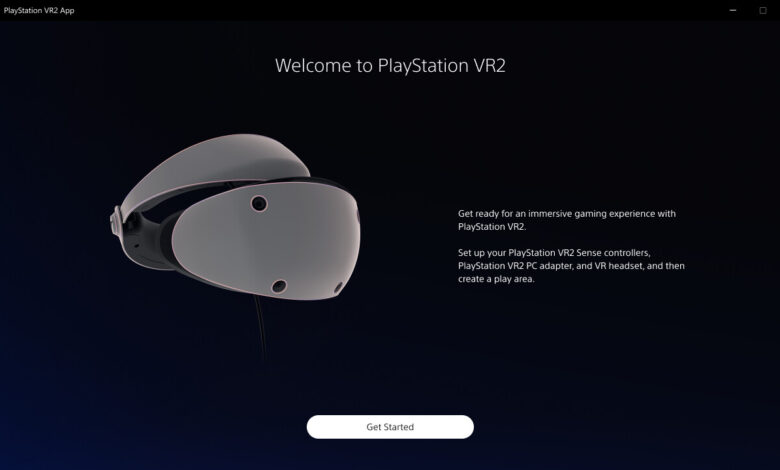صفحه فروشگاه استیم اپلیکیشن PlayStation VR2 فعال شد