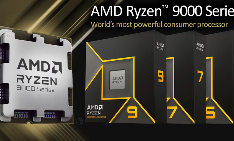قیمت‌های CPU رومیزی AMD Ryzen 9000 Zen 5 در فهرست خرده‌فروشی جدید: 9900X 400 یورو، 9700X 318 یورو، 9600X 249 یورو