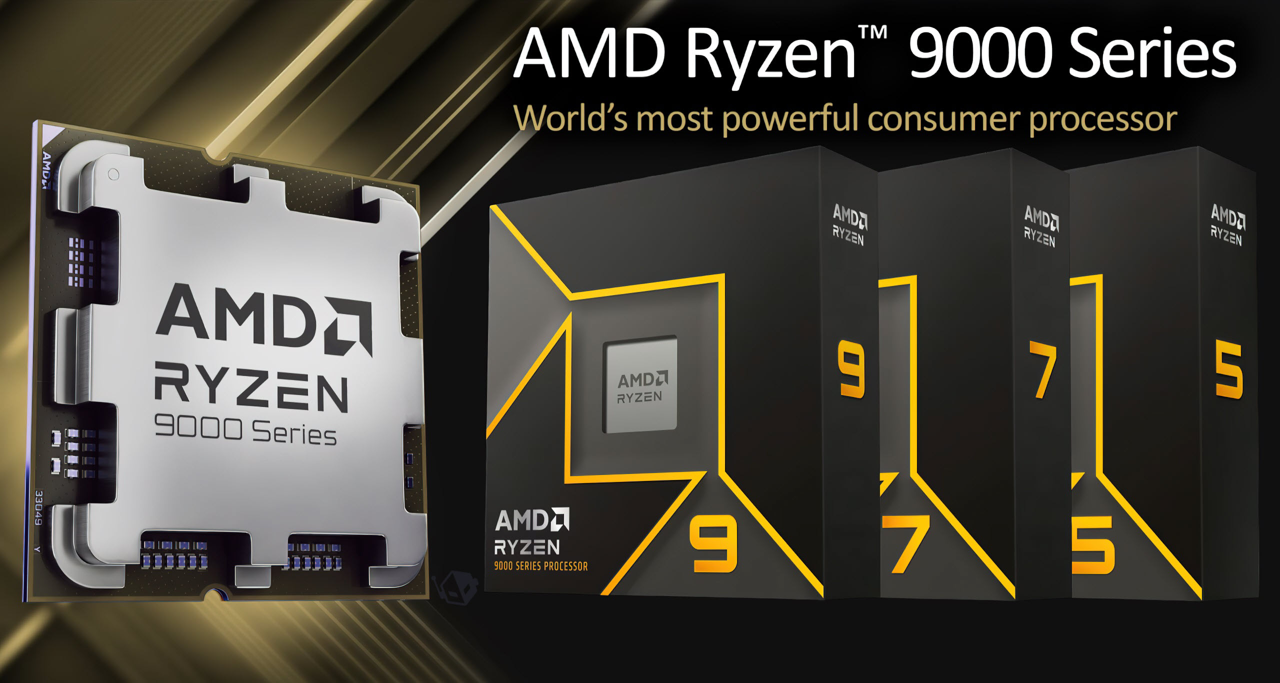 قیمت‌های CPU رومیزی AMD Ryzen 9000 Zen 5 در فهرست خرده‌فروشی جدید: 9900X 400 یورو، 9700X 318 یورو، 9600X 249 یورو