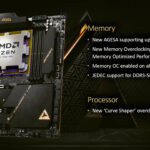 مادربردهای MSI AM5 جدیدترین ویژگی‌های اورکلاک و حافظه AMD Ryzen 9000 را اضافه می‌کنند: Curve Shaper، OPP و EXPO “On the Fly”