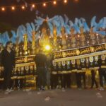 مردم آران و بیدگل با راه اندازی دسته‌های عزاداری به استقبال ماه محرم رفتند + فیلم