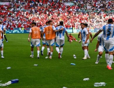 واکنش مسی به اتفاقات جنجالی بازی آرژانتین در المپیک