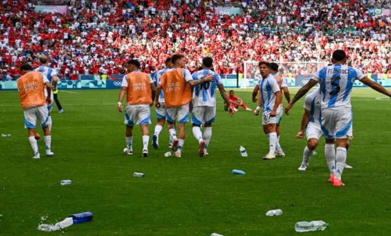 واکنش مسی به اتفاقات جنجالی بازی آرژانتین در المپیک