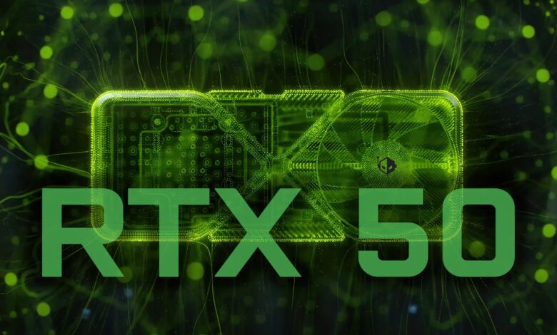 پردازنده‌های گرافیکی بازی NVIDIA GeForce RTX 50 Blackwell در CES 2025 معرفی شدند