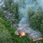 ۲۵ هزار نفر محل آتش‌سوزی جنگل‌ها در غرب کانادا را ترک کردند