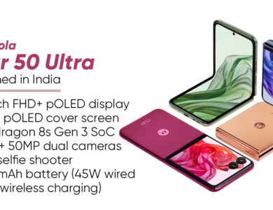 Motorola Razr 50 Ultra با صفحه نمایش پوششی 4 اینچی 165 هرتزی، پشتیبانی Google Gemini در هند راه اندازی شد: قیمت، مشخصات
