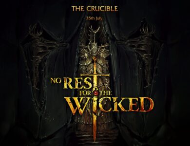 No Rest for the Wicked Update Crucible را بازسازی می کند، مبارزه را بهبود می بخشد و محتوای جدید اضافه می کند
