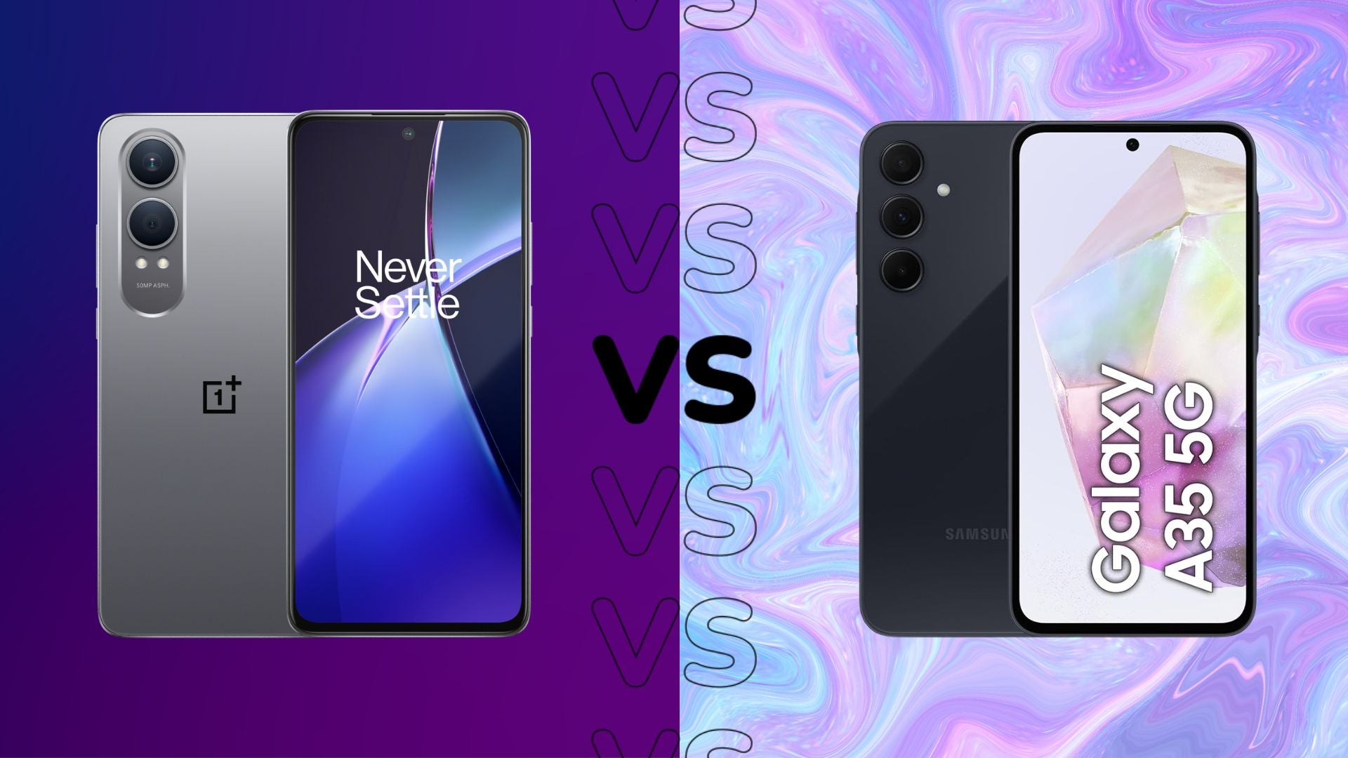 OnePlus Nord CE 4 Lite در مقابل Samsung Galaxy A35 5G: مقایسه اندرویدهای میان رده