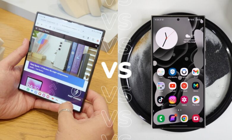 Samsung Galaxy Z Fold 6 در مقابل Galaxy S24 Ultra: مقایسه گوشی های برتر