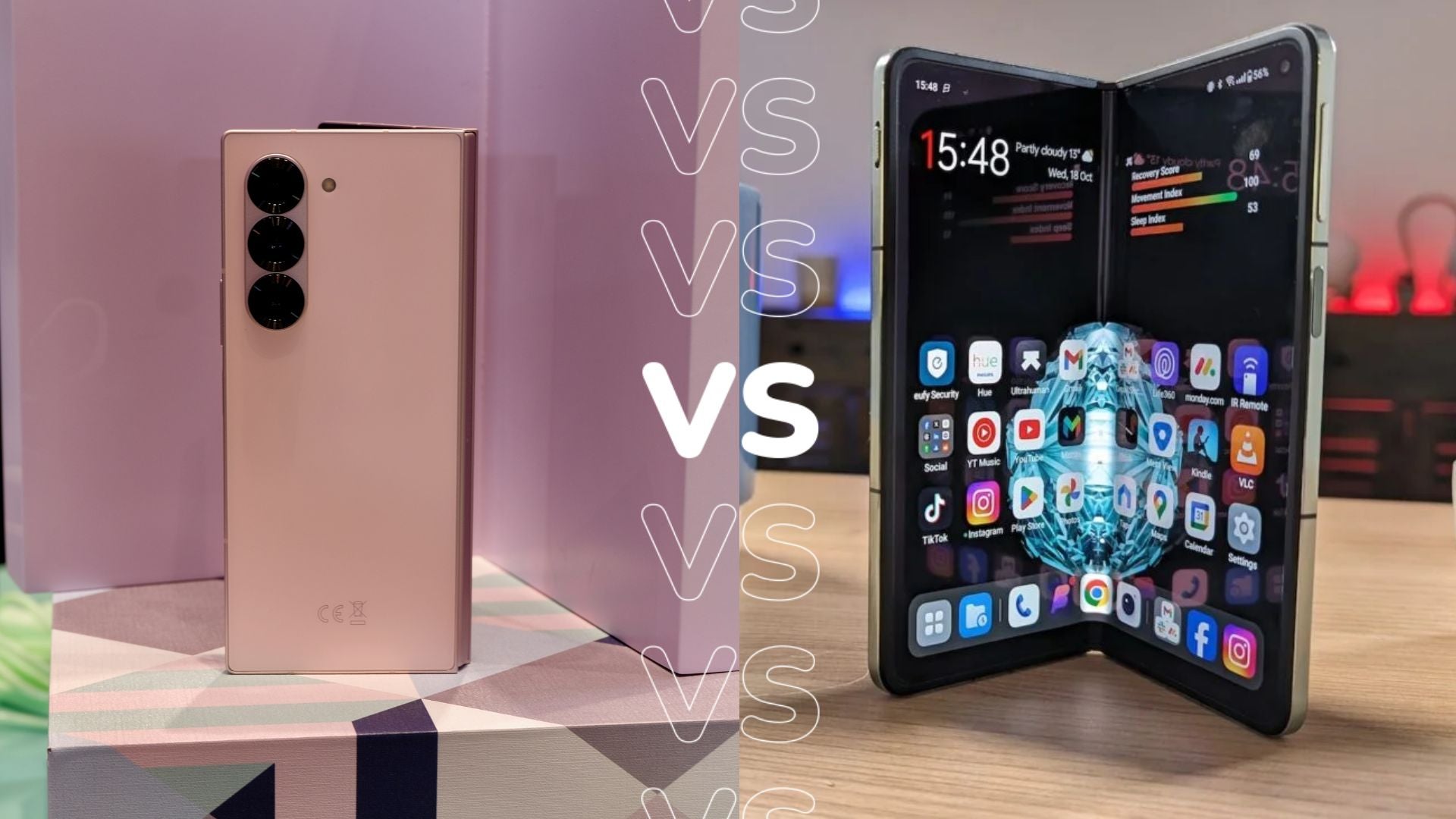 Samsung Galaxy Z Fold 6 در مقابل OnePlus Open: تفاوت چیست؟