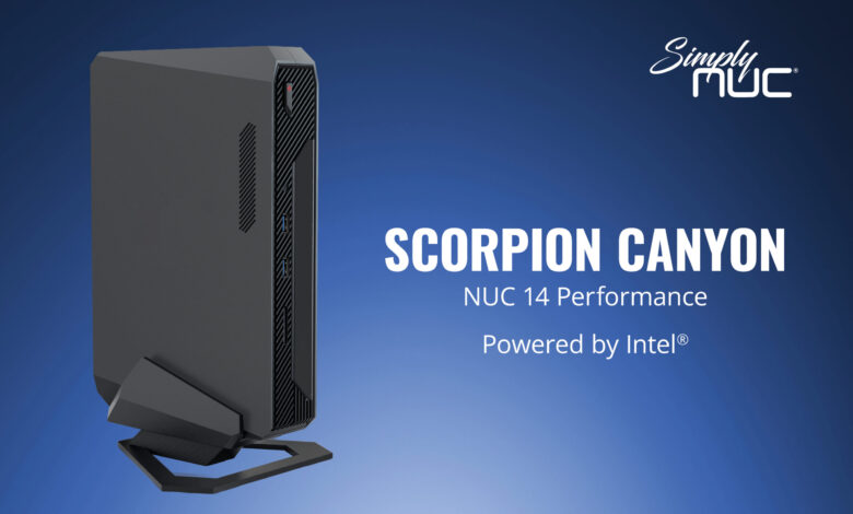 Simply NUC Intros High-End “Scorpion Canyon” NUC 14 Mini PC: پردازنده های اینتل Meteor Lake و پردازنده های گرافیکی NVIDIA RTX 40